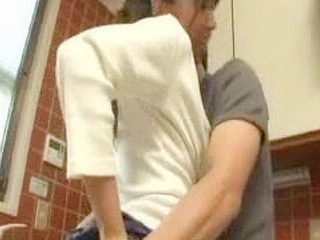 Steamy sister action in the kitchen with her lucky hubby and his hot friend from Nippon, all for the thrill of Tokyo's sinful XXX romp.