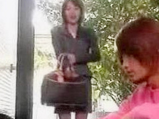 Horny Japanese Schoolgirl with Nippon Mentor Cums on XXX Thai Teacher in Nippon's Sex Hunt 2.